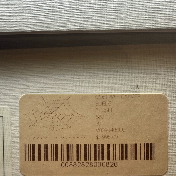 Charlotte Olympia Cancer Zodiac Heels Suede Crab Pumps Size 39 - Picture 3 of 7